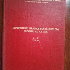 Repertoriul graficii romanesti din secolul al XX-lea vol.3- Doina Penteleiciuc, Stela Ionescu