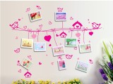 Sticker decorativ, Sarma intinsa cu 9 rame foto 180 cm, 1437ST