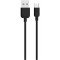 Cablu Date si Incarcare USB la MicroUSB Usams U Turn SJ098, 1 m, Negru