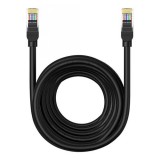 PATCH CORD UTP Baseus Cat5, fire din cupru, round cable, viteza maxima 1 Gbps, PVC, 10m, negru &quot;B00133206111-07&quot; (timbru verde 0.08 lei) - 69321726370