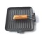 Tigaie grill fonta cu coada 26*26cm Handy KitchenServ