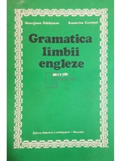 Georgiana Galateanu - Gramatica limbii engleze pentru uz scolar (Editia: 1982) foto