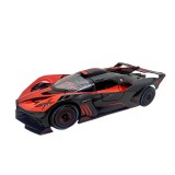 Macheta Bugatti Bolide rosu 1/24 cu sunet lumini deschide usile si capotele