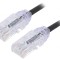 Patch Cord Negru 5m Cat6 UTP LSZH