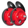 Set 2 claxoane electromagnetice tip melc, ton inalt si jos, pentru camioane 24V 3A+3A, SEGER