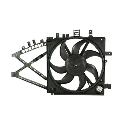 Ventilator radiator GMV SRL, OPEL CORSA C, 2000-2006; COMBO, 2001-2011 motor 1,7 DI/DTI, 200 W; 385 mm; 3 pini, cu pre-rezistor foto