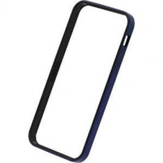 Husa Telefon Silicon Bumper iPhone 5 iPhone 5s iPhone SE Metallic Blue