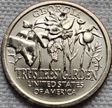 1 Dollar 2019 USA, Georgia, Trustees Garden, Innovation, unc, lit. D/P, America de Nord