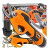 Foarfeca electrica cu acumulator pentru curatrea copacilor, florilor, arbustilor, plantelor ornamentale, latime de taiere 22 mm, 7.2V 2Ah, Verke