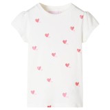 Tricou pentru copii, ecru, 116