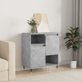 vidaXL Servantă, gri beton, 60x35x70 cm, lemn prelucrat