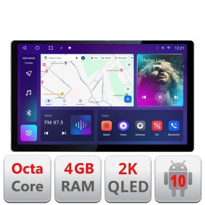 Navigatie dedicata Iveco Daily 2007-2014 N-DAILY Edonav ecran 13&quot; 2K 8 si 128 Android Waze USB Navigatie 4G 360 Toslink Youtube Ra CarStore Technology