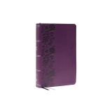 Kjv, Personal Size Large Print Single-Column Reference Bible, Leathersoft, Purple, Red Letter, Comfort Print: Holy Bible, King James Version