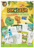 Carte de colorat cu activitati - Dinozaur PlayLearn Toys, Grafix