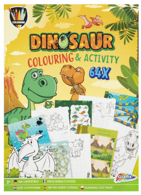 Carte de colorat cu activitati - Dinozaur PlayLearn Toys foto