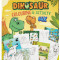 Carte de colorat cu activitati - Dinozaur PlayLearn Toys