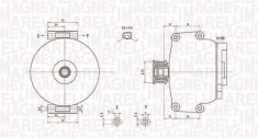 Alternator (14V, 200A) MERCEDES SPRINTER 3,5-T (906), SPRINTER 4,6-T (906), SPRINTER 5-T (906), VIANO (W639), VITO MIXTO (W639), VITO MIXTO (W447), VI foto