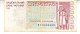 M1 - Bancnota foarte veche - Ucraina - 200000 karbovanets - 1994