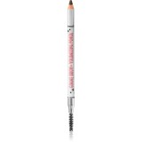 Benefit Gimme Brow+ Volumizing Pencil creion pentru spr&acirc;ncene rezistent la apă pentru volum culoare 5 Warm Black-Brown 1,19 g