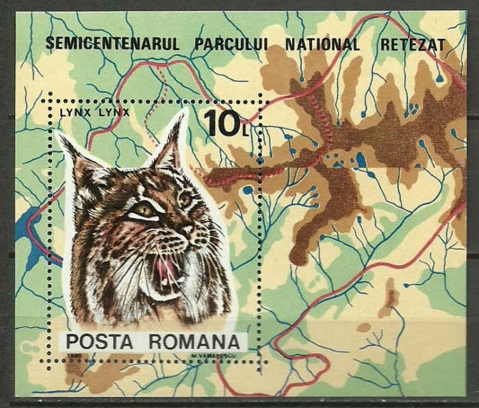 1985 - fauna din Retezat, colita neuzata