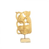 Masca decorativa cu stand Queen of Africa, Tip II