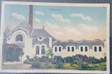Carte postala, Baia Ocna Sibiului, Baile calde, 1935