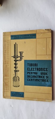TUBURI ELECTRONICE PENTRU UNDE DECIMETRICE SI CENTIMETRICE foto