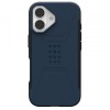 Husa MagSafe pentru Apple iPhone 17, Urban Armor Gear, Civilian, Bleumarin