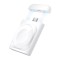 Incarcator wireless portable pentru apple watch, airpods pro 2, fast charging, alb