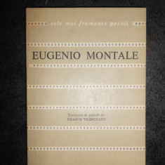 EUGENIO MONTALE - CELE MAI FRUMOASE POEZII (1983)