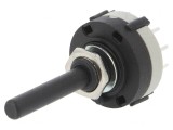 Comutator Rotativ 4 Pozitii 0.3A 125V 1A 30V 30&deg;