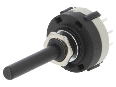 Comutator Rotativ 4 Pozitii 0.3A 125V 1A 30V 30&amp;deg; foto