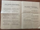 RARITATE ! Program Original Partidul Național Țărănesc PNȚ 1936 &ndash; Imnuri, Document Politic Interbelic