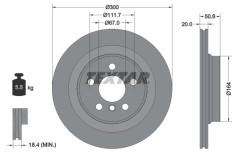TEXTAR 92274503 PRO Disc frana