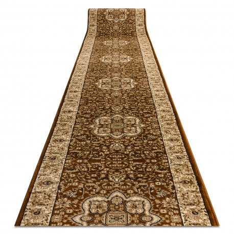 Traversa heat-set Royal Agy 0521 maro, 120 cm