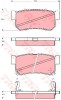 Set placute frana,frana disc SSANGYONG KORANDO (KJ) (1996 - 2006) TRW GDB3382