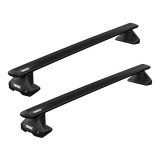 Bare transversale Thule Evo Clamp Black pentru Lancia Delta III, 5 usi, model 2011-2015