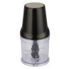 Tocator electric pentru alimente Rosberg Premium, 400 W, 500 ml, lama dubla, Negru
