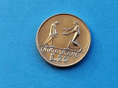 20 Lire 1978 Vatican-UNC-RAR foto