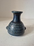 Mini vaza ceramica decorativa, inaltime 8 cm, marcata N6121110, piesa de decor, stare foarte buna