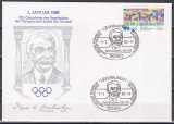 Germania 1988 - Jocurile Olimpice - Pentru sport, FDC