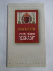 SCRIERI PENTRU REGNABIT (1925-1927) - RENE GUENON