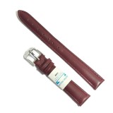 Cumpara ieftin Curea de ceas din piele naturala Matteo Ferari culoare Rosu-Bordo -12mm 14mm