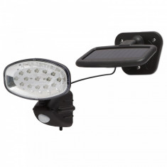 Lampa solara LED cu senzor de miscare si de crepuscul - GBZ-55269 Brico DecoHome foto