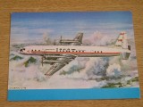 QW28 - Tematica aviatie 10 - Tarom - Ilyushin IL - 18, Necirculata, Printata