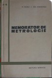 MEMORATOR DE METROLOGIE VOL.2-N. ILIOIU, GH. IVANOVICI