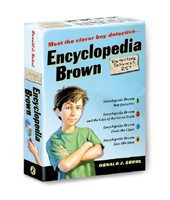 Encyclopedia Brown 4 Volume Boxed Set foto