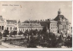CPIB 15743 CARTE POSTALA - ORADEA. PIATA VICTORIEI, RPR