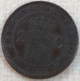 (M2064) MONEDA SPANIA - 2 CENTIMOS 1912, ALFONSO XIII, Europa