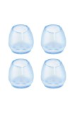 Cumpara ieftin Set 4 Protectii pentru Picioare Scaune si Parchet, M, diametru 21-25 mm